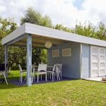 abri de jardin toit plat