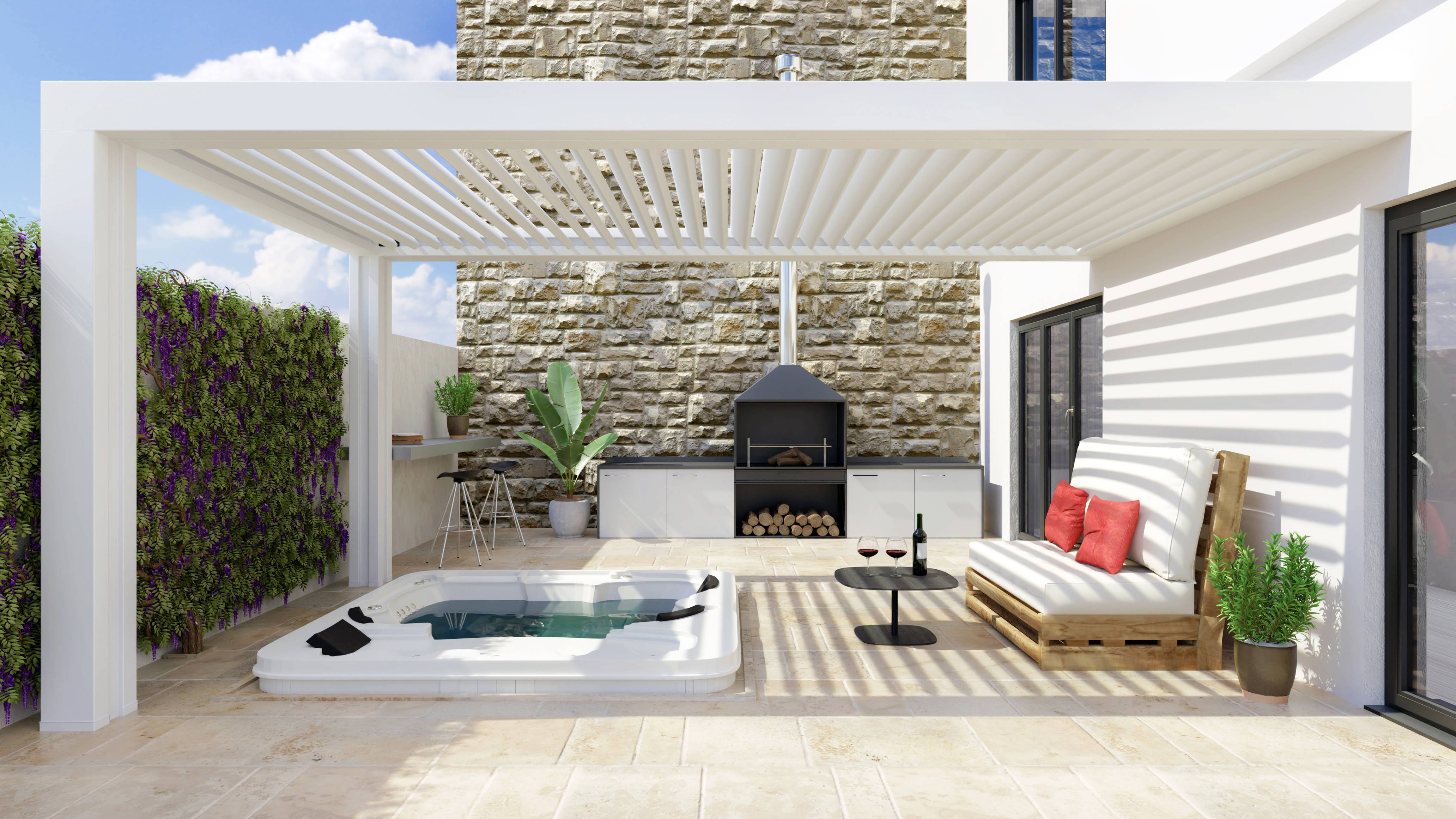 pergola aluminium