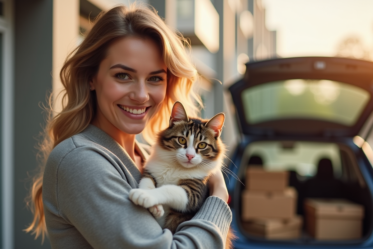 chat déménagement