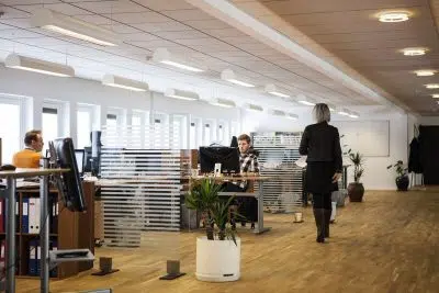 Un espace de bureaux