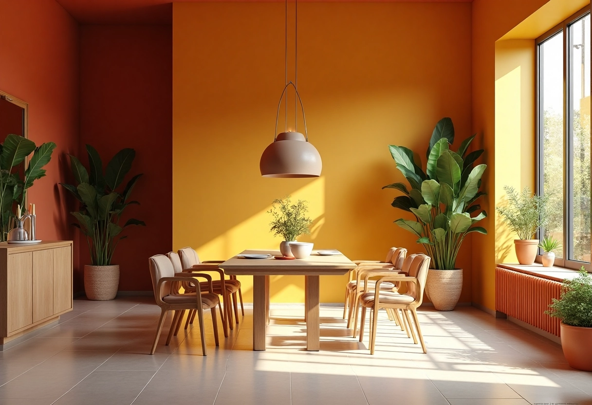 couleurs chaleureuses