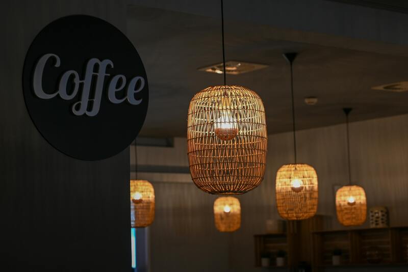 plafonniers en osier