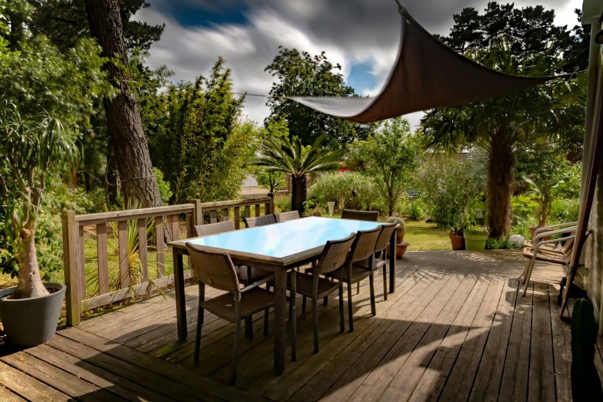 jardin aménagé